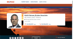 Desktop Screenshot of keithfalcone.com